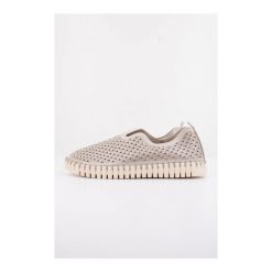 Buty ILSE JACOBSEN 179043 Srebrny. Szare trekkingi Ilse Jacobsen, ze skóry. Za 274.99 zł.