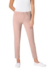 Creation L Dżinsy - Slim fit - w kolorze jasnoróżowym rozmiar: 20. Różowe jeansy creation L, l, bez wzorów. Za 95.95 zł.