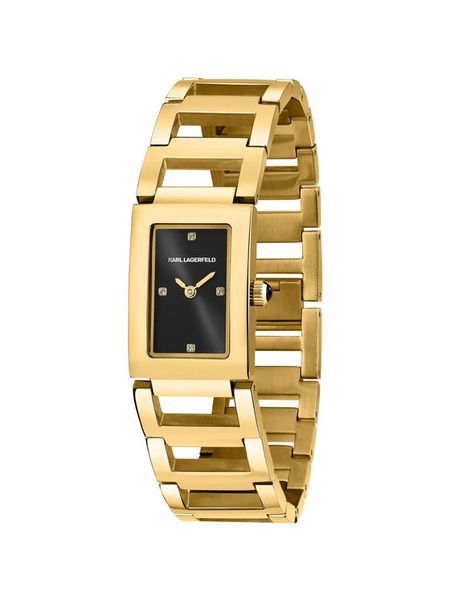 KARL LAGERFELD Zegarek R0553103503 Złoty. Żółte, analogowe zegarki KARL LAGERFELD, złote. Za 879.99 zł.