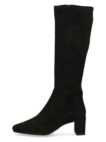 Caprice Kozaki w kolorze czarnym rozmiar: 41. Czarne kozaki Caprice, na zimę, bez obcasa, bez zapięcia. Za 170.47 zł.