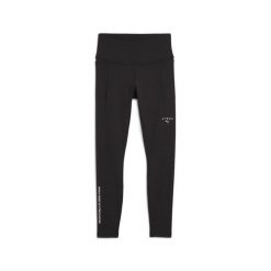 Damskie legginsy PUMA x HYROX CLOUDSPUN o pełnej długości PUMA Black. Czarne bielizna sportowa Puma, bez wzorów, z podwyższonym stanem. W wyprzedaży za 231.25 zł.