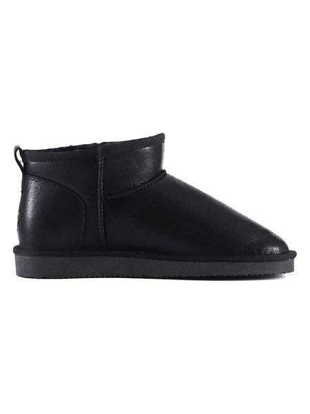 ISLAND BOOT Botki zimowe "Miley" w kolorze czarnym rozmiar: 39. Czarne botki Island Boot, na zimę, bez wzorów, z materiału, bez obcasa, bez zapięcia. Za 109.95 zł.