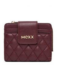 MEXX Portfel CEO-MEXX-W1-002-AW25 Bordowy. Czerwone portfele Mexx, bez wzorów, z materiału. Za 69.99 zł.