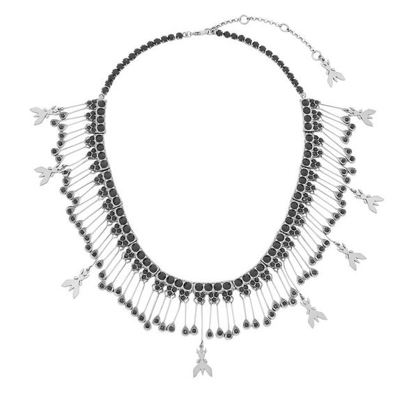 Naszyjnik Patrizia Pepe. Czarne naszyjniki Patrizia Pepe. Za 639.99 zł.