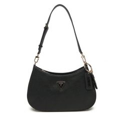 Torebka Guess. Czarne torebki klasyczne Guess, z aplikacjami, bez dodatków. Za 389.99 zł.