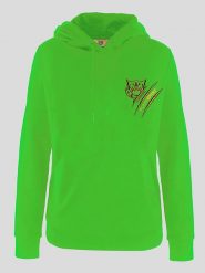 Plein Sport Bluza w kolorze jasnozielonym rozmiar: M. Zielone bluzy Plein Sport, m, bez wzorów, z bawełny, z kapturem. Za 263.53 zł.