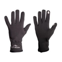 Rękawice turystyczne unisex Fjord Nansen Grip Smart. Czarne rękawiczki FJORD NANSEN, bez wzorów, z polaru, sportowe. Za 104.99 zł.