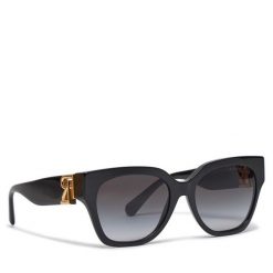 Okulary przeciwsłoneczne LAUREN RALPH LAUREN. Czarne okulary przeciwsłoneczne Lauren Ralph Lauren, bez wzorów. Za 999.99 zł.