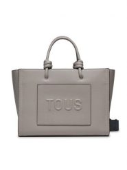 TOUS Torebka La Rue New 395910099 Szary. Szare shopper Tous, bez wzorów, ze skóry, bez dodatków. Za 949.99 zł.