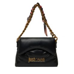 Torebka Just Cavalli. Czarne torebki klasyczne Just Cavalli, bez wzorów, bez dodatków. Za 829.99 zł.