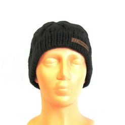 Damska czapka Cable Knit Beanie Berghaus. Brązowe czapki Berghaus, bez wzorów, ze splotem. Za 35.60 zł.