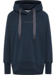 ELBSAND Bluza "Svana" w kolorze granatowym rozmiar: XS. Niebieskie bluzy ELBSAND, xs, bez wzorów, z kapturem. Za 149.95 zł.