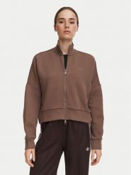 Adidas Bluza Spacer Tracktop KZ2189 Brązowy Regular Fit. Brązowe bluzy Adidas, l, bez wzorów, z syntetyku, bez kaptura. Za 299.99 zł.