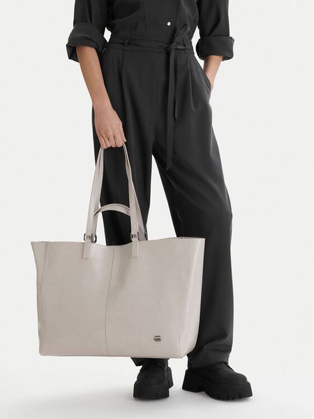G-Star Raw Torebka EO-LDA8455 Szary. Szare shopper G-Star Raw, bez wzorów, z materiału, retro, bez dodatków. Za 140.99 zł.