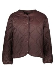 Vila Kurtka w kolorze brązowym rozmiar: 42. Brązowe kurtki Vila, bez wzorów, bez kaptura. Za 144.92 zł.