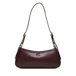 Torebka Calvin Klein. Czerwone torebki klasyczne Calvin Klein, bez wzorów, bez dodatków. Za 429.99 zł.