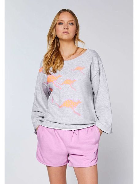 Chiemsee Bluza w kolorze szarym rozmiar: L. Szare bluzy Chiemsee, l, bez wzorów, z bawełny, bez kaptura. Za 149.95 zł.