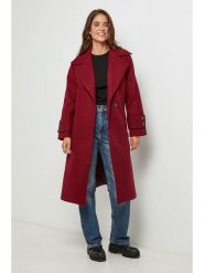 L'armoire de Suzette Płaszcz przejściowy w kolorze bordowym rozmiar: 40. Czerwone płaszcze L'armoire de Suzette, l, bez wzorów, bez kaptura. Za 143.99 zł.