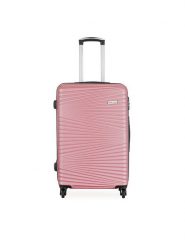 Semi Line Walizka średnia T5922-2 Różowy. Czerwone walizki Semi Line, bez wzorów, średnie. Za 179.99 zł.