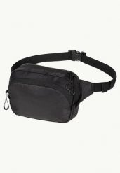 JACK WOLFSKIN Saszetka Wandermood Hipbag granite black. Czarne torby na ramię Jack Wolfskin, bez wzorów, z materiału, biznesowe, bez dodatków. Za 129.99 zł.