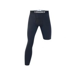Legginsy prostokątne Rigorer. Czarne legginsy RIGORER, m, bez wzorów, z materiału. Za 189.00 zł.