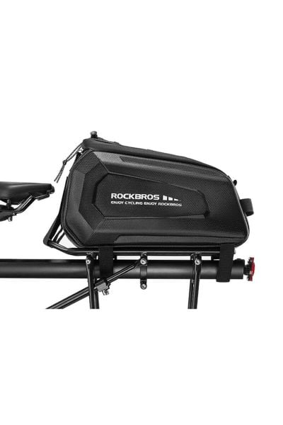 Torba rowerowa Shellrack 9L. Czarne torby na ramię ROCKBROS, bez wzorów, z materiału, na ramię, z nadrukiem, bez dodatków. Za 149.99 zł.