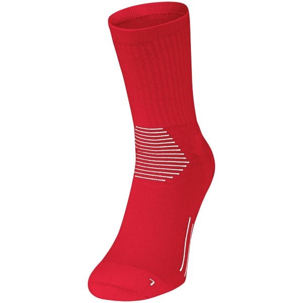 Skarpety gripowe Jako Comfort. Czerwone skarpety JAKO, bez wzorów, z bawełny. Za 127.50 zł.