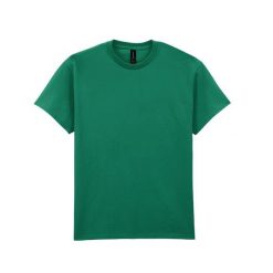 Ultra Bawełniana Koszulka Unisex Dla Dorosłych. Zielone bluzki GILDAN, xl, bez wzorów, z bawełny, sportowe, bez kołnierzyka, bez ramiączek. Za 61.99 zł.