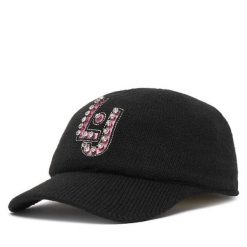 Czapka z daszkiem Liu Jo. Czarne czapki Liu Jo, bez wzorów. Za 339.99 zł.