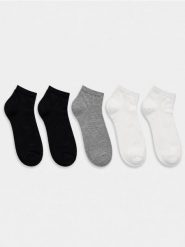 Skarpetki z motywem kokard 5 pack - wielobarwny. Skarpety Sinsay, bez wzorów. Za 15.99 zł.