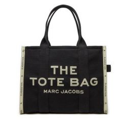 Torebka Marc Jacobs. Czarne shopper Marc Jacobs, bez wzorów, bez dodatków. Za 1,839.00 zł.