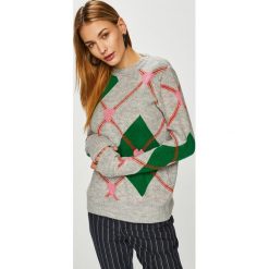 Trendyol - Sweter. Szare swetry Trendyol, l, bez wzorów, z dzianiny, bez ramiączek. W wyprzedaży za 59.90 zł.