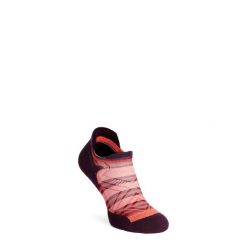 Skarpety do biegania damskie Smartwool Run Targeted Cushion Stripe Low Socks. Brązowe skarpety Smartwool, bez wzorów. Za 77.99 zł.