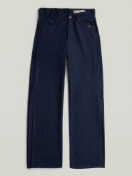 G-Star Dżinsy - Boyfriend fit - w kolorze granatowym rozmiar: W31/L32. Niebieskie jeansy G-Star, l, z aplikacjami, z podwyższonym stanem. Za 239.95 zł.