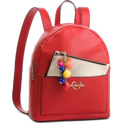 Plecak LOVE MOSCHINO - JC4107PP17LM0500 Rosso. Czerwone plecaki Love Moschino, bez wzorów, ze skóry ekologicznej. W wyprzedaży za 539.00 zł.