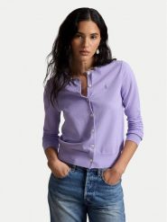 Polo Ralph Lauren Kardigan 211971871505 Fioletowy jasny Regular Fit. Fioletowe kardigany Polo Ralph Lauren, xs, bez wzorów, z bawełny. Za 859.99 zł.