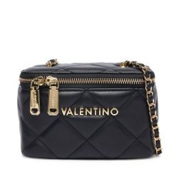 Torebka Valentino. Czarne listonoszki Valentino, bez wzorów, bez dodatków. Za 549.99 zł.