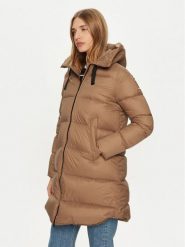 Bomboogie Płaszcz zimowy CW6630TMNA4 Brązowy Regular Fit. Brązowe płaszcze Bomboogie, na zimę, bez wzorów, z syntetyku, bez kaptura. Za 1,129.00 zł.
