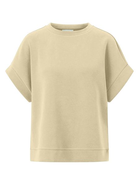 Rich & Royal Koszulka w kolorze beżowym rozmiar: S. Brązowe bluzki Rich & Royal, s, bez wzorów, bez kołnierzyka, bez ramiączek. Za 144.95 zł.