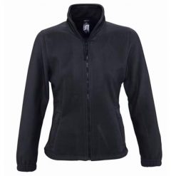 Damska Bluza Polarowa North Fleece Jacket. Czarne bluzy SOL'S, na zimę, l, bez wzorów, z polaru, bez kaptura. Za 131.99 zł.