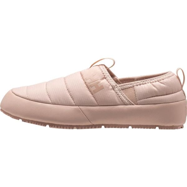 Damskie buty trekkingowe Helly Hansen Cabin Loafer. Czerwone trekkingi Helly Hansen, z materiału. Za 292.50 zł.