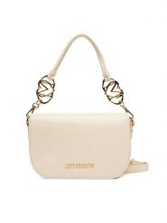 LOVE MOSCHINO Torebka JC4049PP1NLF0110 Beżowy. Brązowe torebki klasyczne Love Moschino, bez wzorów, ze skóry, bez dodatków. Za 949.99 zł.