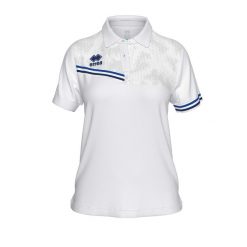 Polo Errea Eden Mc Ad Damskie. Niebieskie koszulki polo ERREA, s, bez wzorów, z materiału, bez kołnierzyka, bez ramiączek. Za 211.95 zł.
