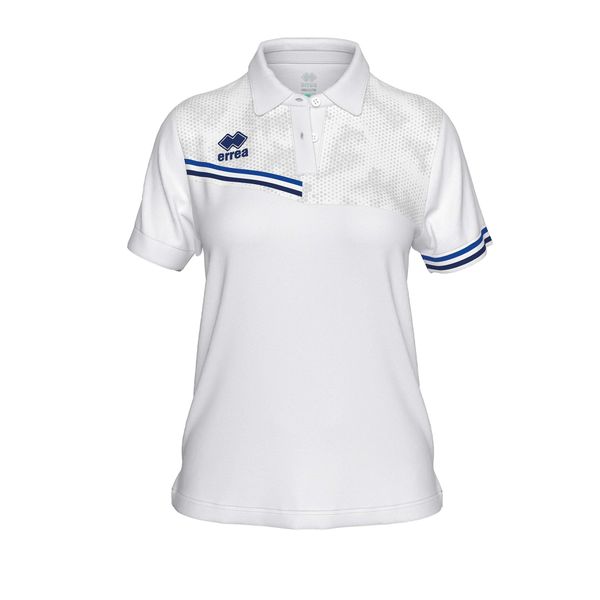 Polo Errea Eden Mc Ad Damskie. Niebieskie koszulki polo ERREA, s, bez wzorów, z materiału, bez kołnierzyka, bez ramiączek. Za 214.25 zł.