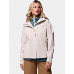 Płaszcz Przeciwdeszczowy Damski Columbia Hikebound II. Brązowe płaszcze Columbia, bez wzorów, bez kaptura. Za 499.00 zł.