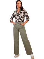 Heine Bluzka w kolorze antracytowo-beżowym rozmiar: 42. Brązowe bluzki Heine, bez wzorów, z wiskozy, bez kołnierzyka, bez ramiączek. Za 86.99 zł.