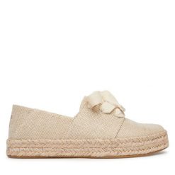 Espadryle Toms. Brązowe espadryle Toms, bez wzorów, bez obcasa, bez zapięcia. Za 419.99 zł.