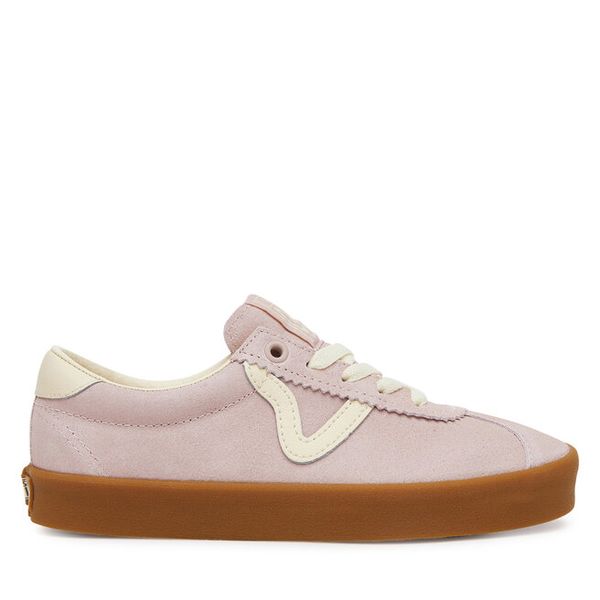 Tenisówki Vans. Czerwone trampki Vans, bez wzorów, bez zapięcia. Za 429.99 zł.