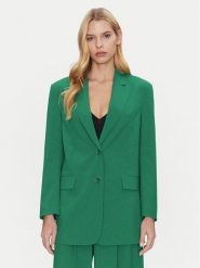 Simona Corsellini Marynarka P25CPGI00601 Zielony Regular Fit. Zielone marynarki i żakiety SIMONA CORSELLINI, bez wzorów, z syntetyku. Za 839.99 zł.