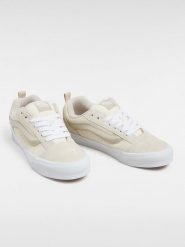 Vans Skórzane sneakersy "Knu Skool" w kolorze beżowym rozmiar: 39. Brązowe trampki Vans, bez wzorów, bez zapięcia. Za 202.45 zł.